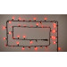 Гірлянда зовнішня DELUX STRING 100 LED 10m (2x5m) червоний/чорний IP44 EN