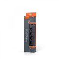 Мережевий подовжувач VIDEX ONCORD з/з 5п 3м (3x1.5мм) з кнопкою Black VF-PD53G-B - 484954