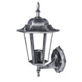світильник садово-парковий DELUX PALACE A001 60W E27 чорний-срібло IP 44 - (90011333)