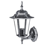 світильник садово-парковий DELUX PALACE A001 60W E27 чорний-срібло IP 44 - (90011333)