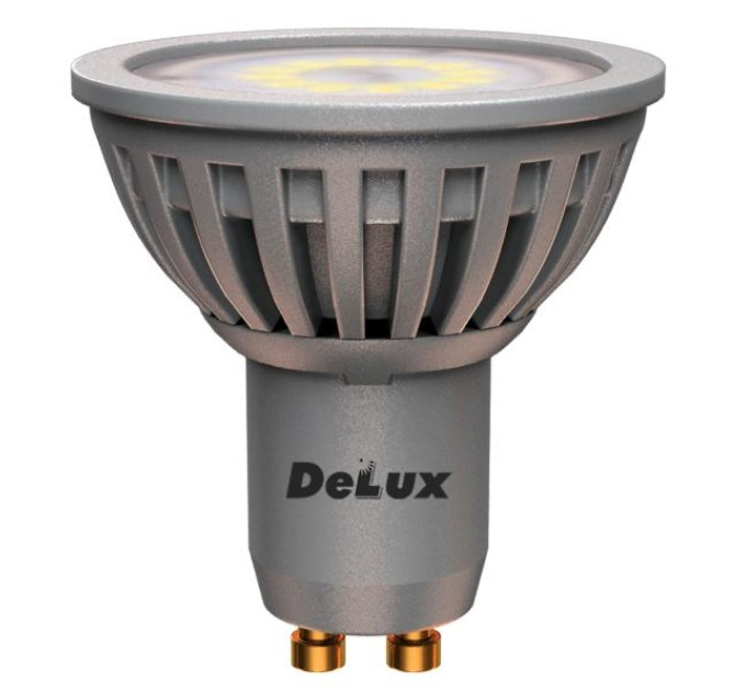 світлодіодна лампа DELUX GU10A 7Вт 4100K 220В GU10 білий - (90008349)