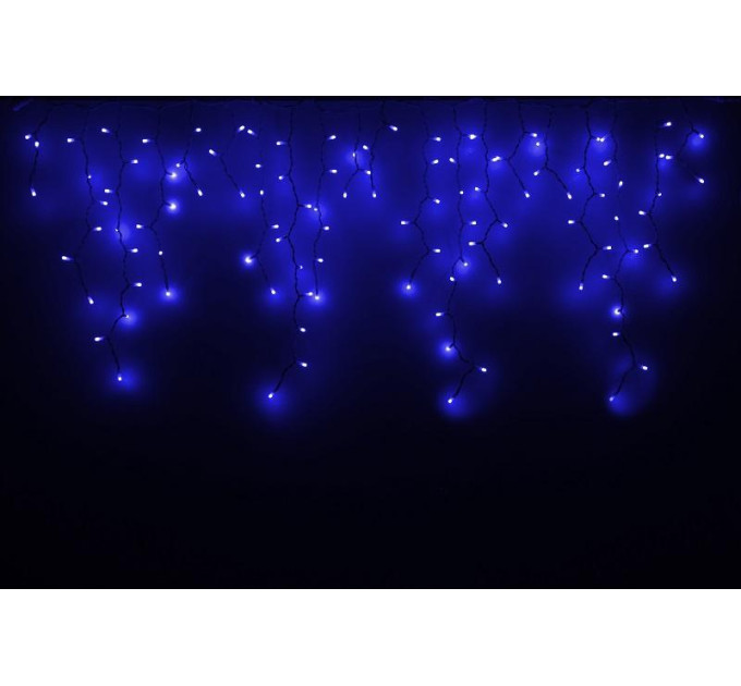 гірлянда зовн DELUX ICICLE 120LED 2x0.9m син/біл IP44 EN - (90009070)