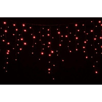 гірлянда зовн DELUX ICICLE 108LED 2x1m 27flash крас/чор IP44 - (90012944)