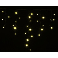гірлянда зовн DELUX ICICLE 75LED 2x0.7m 18flash жовтий/чор IP44 - (90012954)