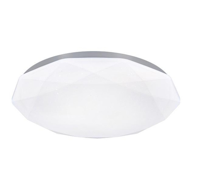 світильник DELUX LCS-003 Brilliance 48W 3000/6000K + пульт (395/395/70) метал/полікарбонат - (90011625)