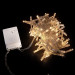 гірлянда внутр DELUX STRING З 100LED 5m тепл.біл/прозо IP20 - (90009495)