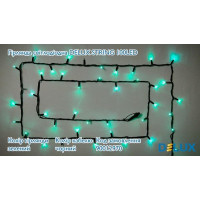 гірлянда зовн DELUX STRING 100LED 10m 20flash зелен/чор IP44 - (90012970)