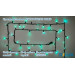 гірлянда зовн DELUX STRING 100LED 10m 20flash зелен/чор IP44 - (90012970)