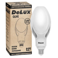 лампа Світлодіодна DELUX OLIVE 40w E27 6000K заміна ртутно-вольфрамової лампи - (90011618)