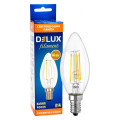 Лед лампа DELUX BL37B 4 Вт 4000K 220В E14 filament - (90011681)