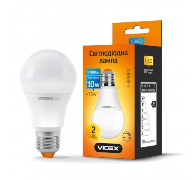 LED лампа VIDEX A60eD 10W E27 4100K дімерна VL-A60eD-10274 - 295541