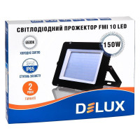світлодіодний прожектор DELUX FMI 10 LED 150Вт 6500K IP65 - (90008740)