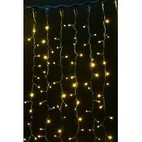 гірлянда зовн DELUX CURTAIN 1520LED 2x7m жовтий/черн IP44 EN - (90009034)
