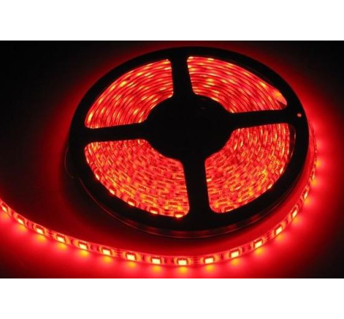 Світлодіодна стрічка LED K2 14,4W 60Led IP65 12V червона
