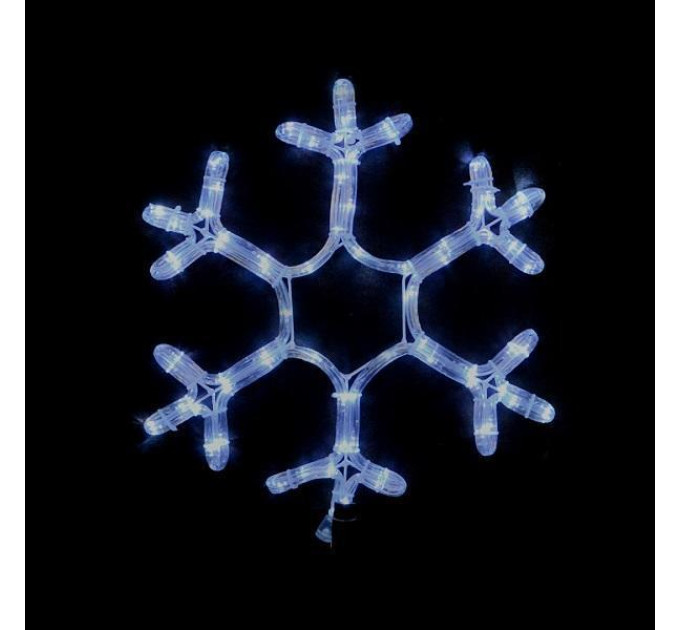 гірлянда зовн DELUX MOTIF Snowflake 40см 12 flash білий IP44 EN - (90012961)