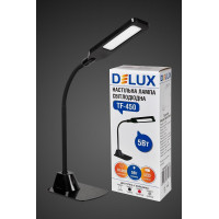 настільний світильник DELUX TF-450 5 Вт 4000K LED чорний - (90008941)
