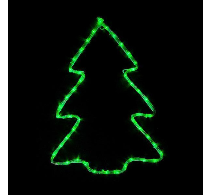 гірлянда зовн DELUX MOTIF Christmas tree 60 * 45см 7 flash зелен. IP44 - (90012986)