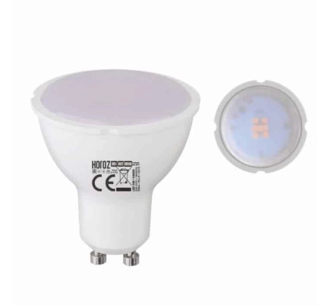 Світлодіодна лампа PLUS-6 6W GU10 6400К HOROZ ELECTRIC 001-002-0006-011