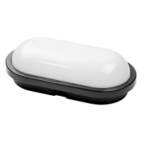 Світлодіодний світильник вологозахищений AYDOS-20 20W IP65 6400К чорний HOROZ ELECTRIC 400-012-126