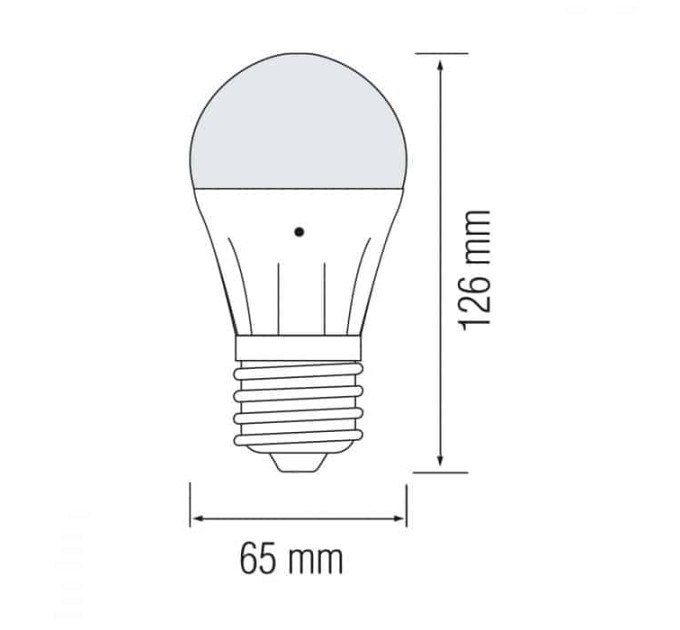 Світлодіодна лампа DARK-10 з сутінковим датчиком 4200K HOROZ ELECTRIC 001-068-0010-030