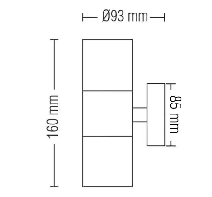 Світильник садово-парковий MANOLYA-2 без лампи HOROZ ELECTRIC 075-008-0002-011
