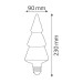 Світлодіодна лампа PINE 2W янтарна HOROZ ELECTRIC 001-059-0002-050