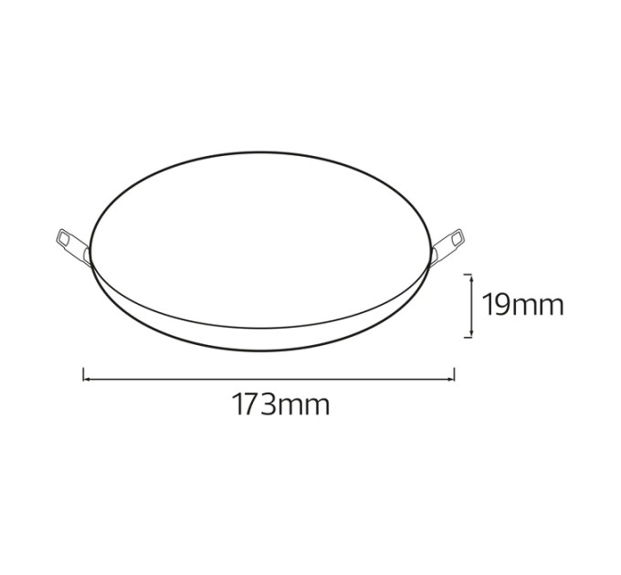 Світлодіодний світильник STELLA-20 20W 6400K HOROZ ELECTRIC 016-052-0020-010