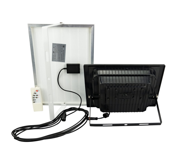 Прожектор світлодіодний з сонячною панеллю TIGER-60 60W 6400K HOROZ ELECTRIC 068-012-0060-010