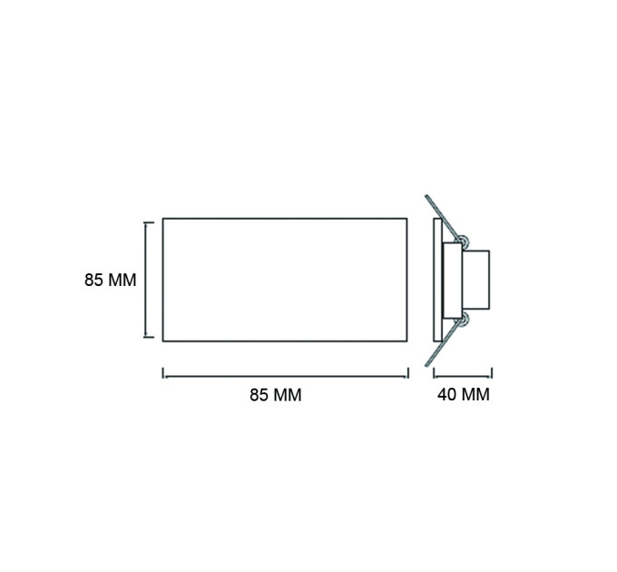 Корпуси під лампу AZELYA-1 чорний HOROZ ELECTRIC 015-048-0001-030