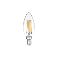 Лампа LED FILAMENT С37 6W E14 3000K VIOLUX ( 833033 )
