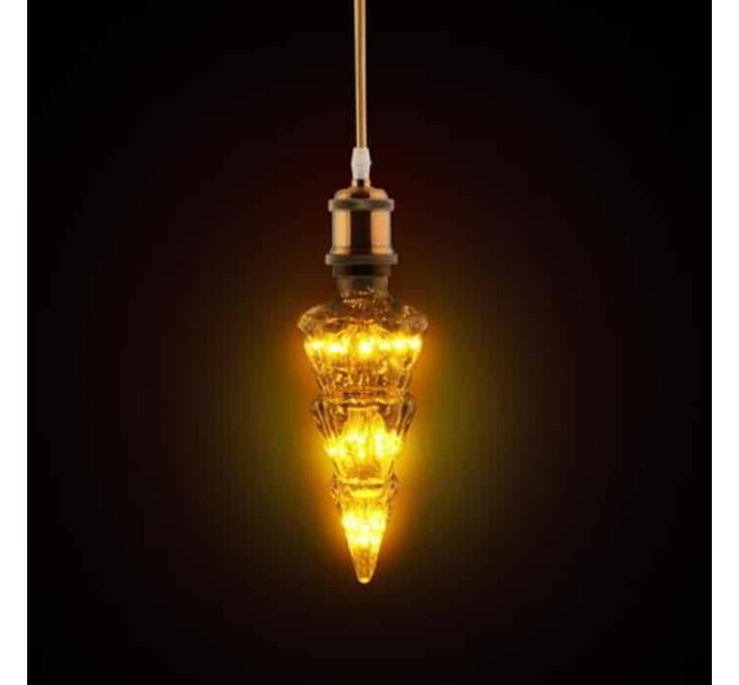 Світлодіодна лампа PINE 2W янтарна HOROZ ELECTRIC 001-059-0002-050