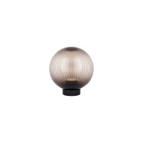 Світильник садово-парковий SFERA 200мм димчатий призм 20W Е27 IP44 Violux ( 505120 )