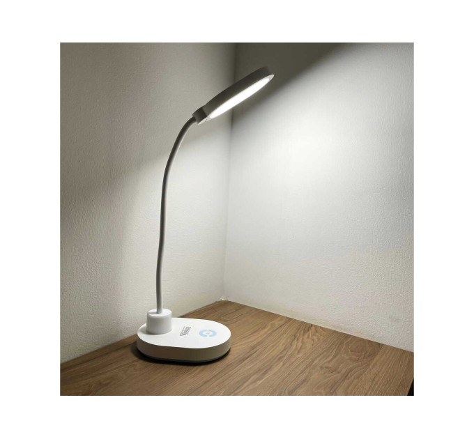 Настільна лампа з акумулятором LED LINERA 5W 4200К біла Violux ( 540005 )