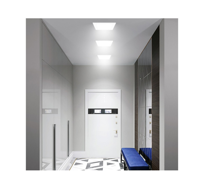 Світильник LED даунлайт Violux FRAME 18W 4200K квадрат IP20 ( 121220 )