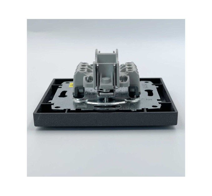 Вимикач EL-BI VEGA антрацит матовий 1-кл прохідний ( 510-016700-209 )