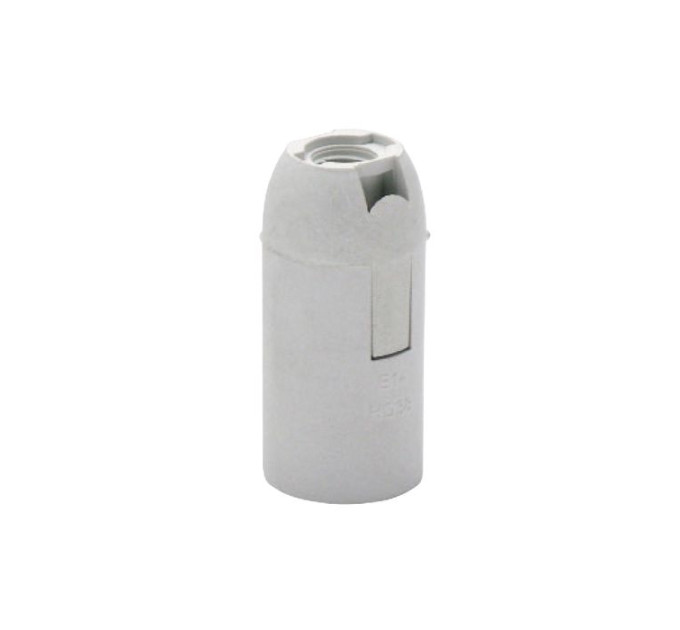 Патрон пластиковий Е14 білий HOROZ ELECTRIC 094-002-0003-010