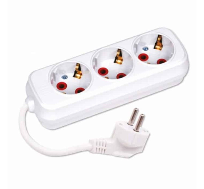 Подовжувач 3 гнізда 5 М з заземленням HOROZ ELECTRIC 200-305-301