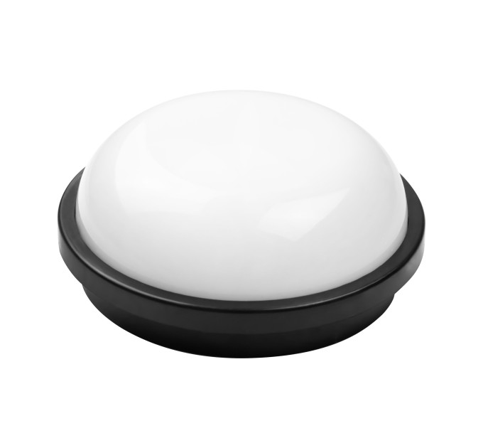 Світлодіодний світильник вологозахищений ARTOS-15 15W IP65 4200К чорний HOROZ ELECTRIC 400-011-127