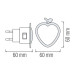 Нічник led BUGS червоний HOROZ ELECTRIC 085-001-0003-012
