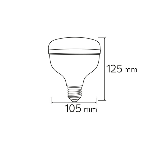Світлодіодна лампа CRYSTAL-30 30W E27 6400K HOROZ ELECTRIC 001-016-1030-010