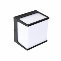 Світильник садово-парковий CUBE 8W 4200 K чорний HOROZ ELECTRIC 076-068-0008-010