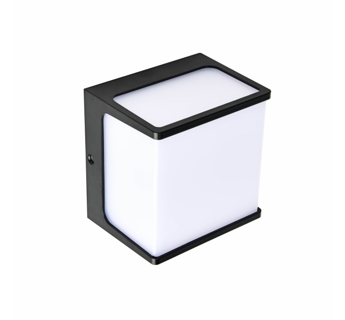 Світильник садово-парковий CUBE 8W 4200 K чорний HOROZ ELECTRIC 076-068-0008-010