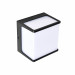 Світильник садово-парковий CUBE 8W 4200 K чорний HOROZ ELECTRIC 076-068-0008-010