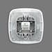 Розетка телефонна біла ELA HOROZ ELECTRIC 112-007-0010-010