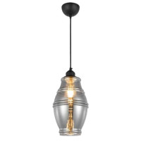 Світильник підвісний ELEMENT-1 титановий HOROZ ELECTRIC 021-015-0001-010