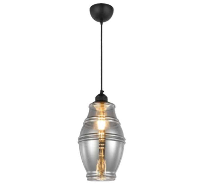 Світильник підвісний ELEMENT-1 титановий HOROZ ELECTRIC 021-015-0001-010