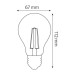 Світлодіодна лампа FILAMENT GLOBE-10 10W Е27 4200К HOROZ ELECTRIC 001-015-0010-030