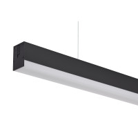 Світлодіодна люстра FORTUNE 3CCT-40 40W чорна HOROZ ELECTRIC 019-051-1040-020