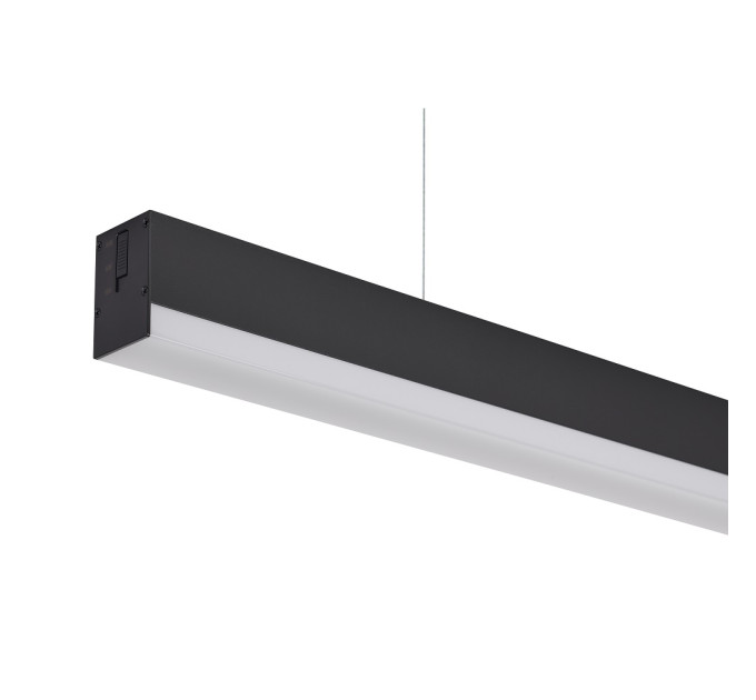 Світлодіодна люстра FORTUNE 3CCT-40 40W чорна HOROZ ELECTRIC 019-051-1040-020