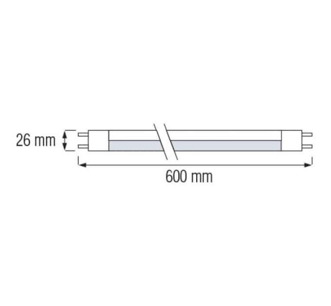 Світлодіодна лампа LED TUBE PRO-60 9W T8 6400К HOROZ ELECTRIC 002-003-0009-010